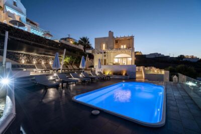 Zen Villa By Night swimming pool